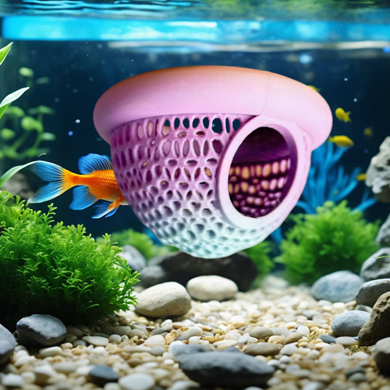 Marine Aquarium All In One - 2 adet yüzen akvaryum bitki tutucu,