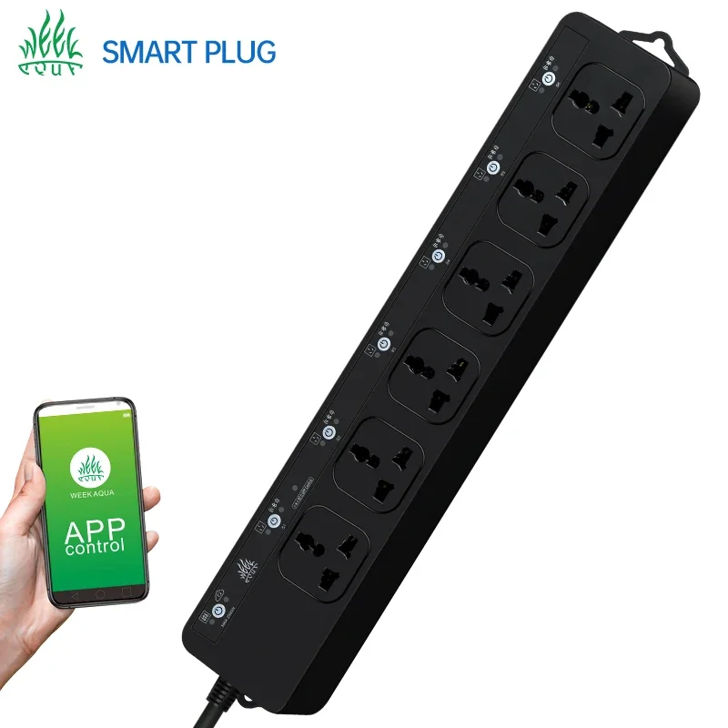 Aquarium Marine Filter - Week Aqua Bluetooth Akıllı Priz, APP