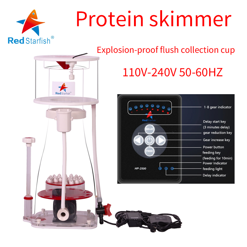 Marine Aquarium Reactors - 110-240 V Kırmızı Denizyıldızı Akvaryum Dahili