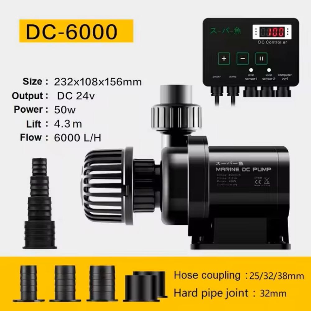 Marine Aquarium Return Pump - DC Ultra Sessiz Akvaryum Su Pompası