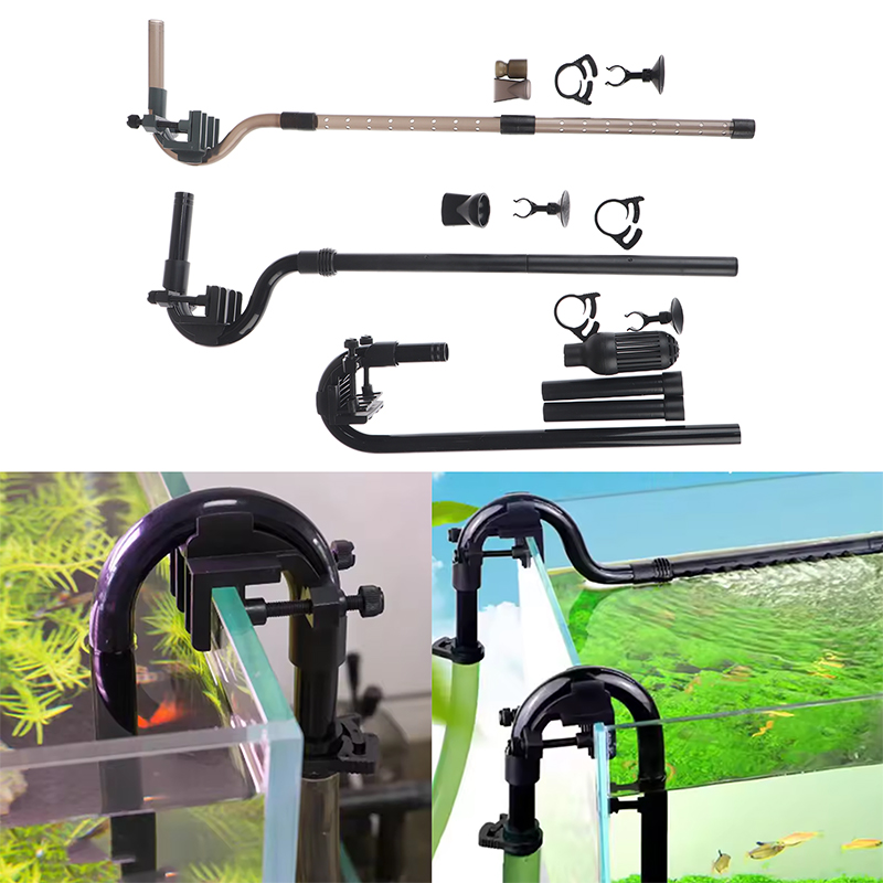 Marine Aquarium Overflow - 1 takım plastik akvaryum yağmur püskürtme