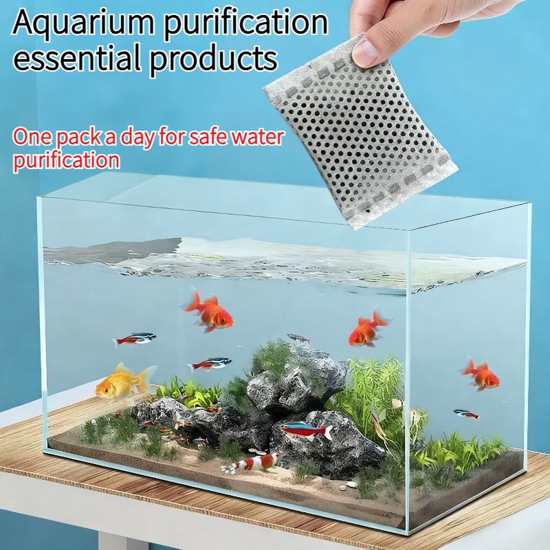 Activated Carbon Bag - 20/40 adetlik balık tankı filtresi için