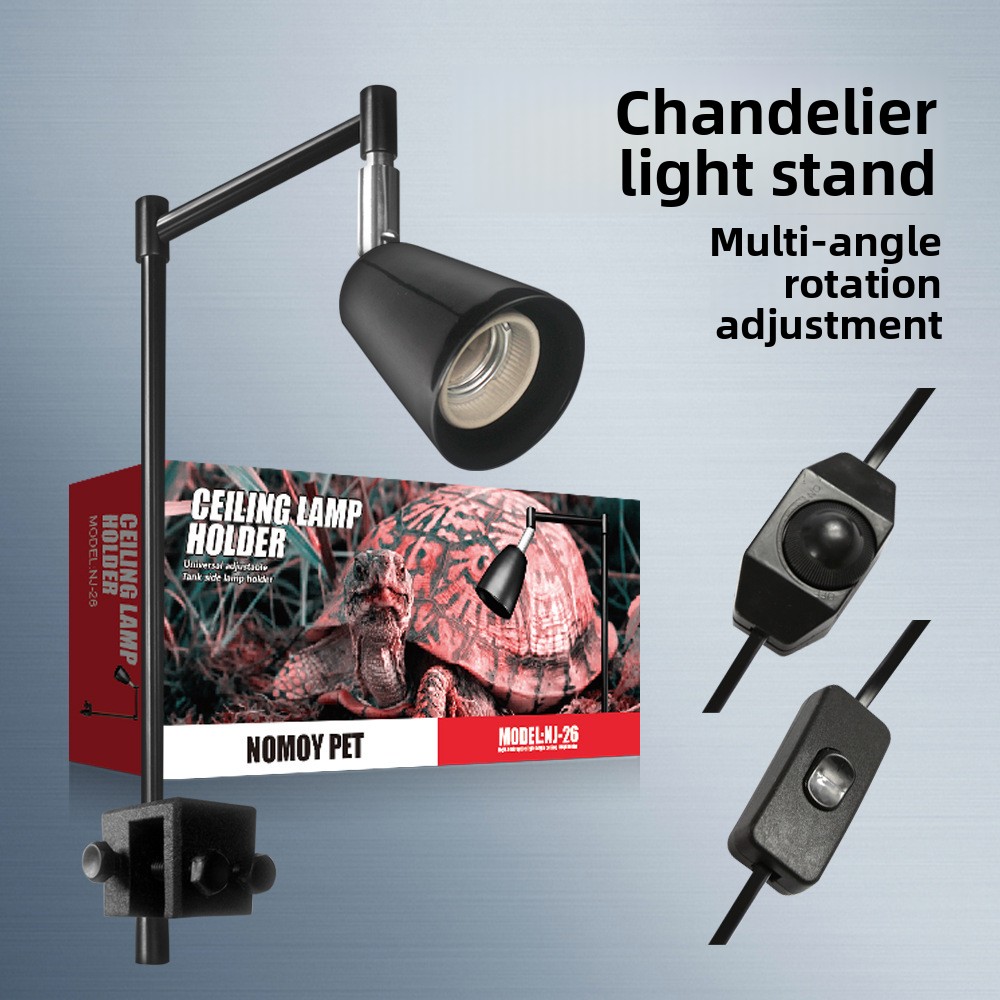 Aquarium Marine Light - NOMOY Ayarlanabilir Kelepçeli Sürüngen Lamba Standı
