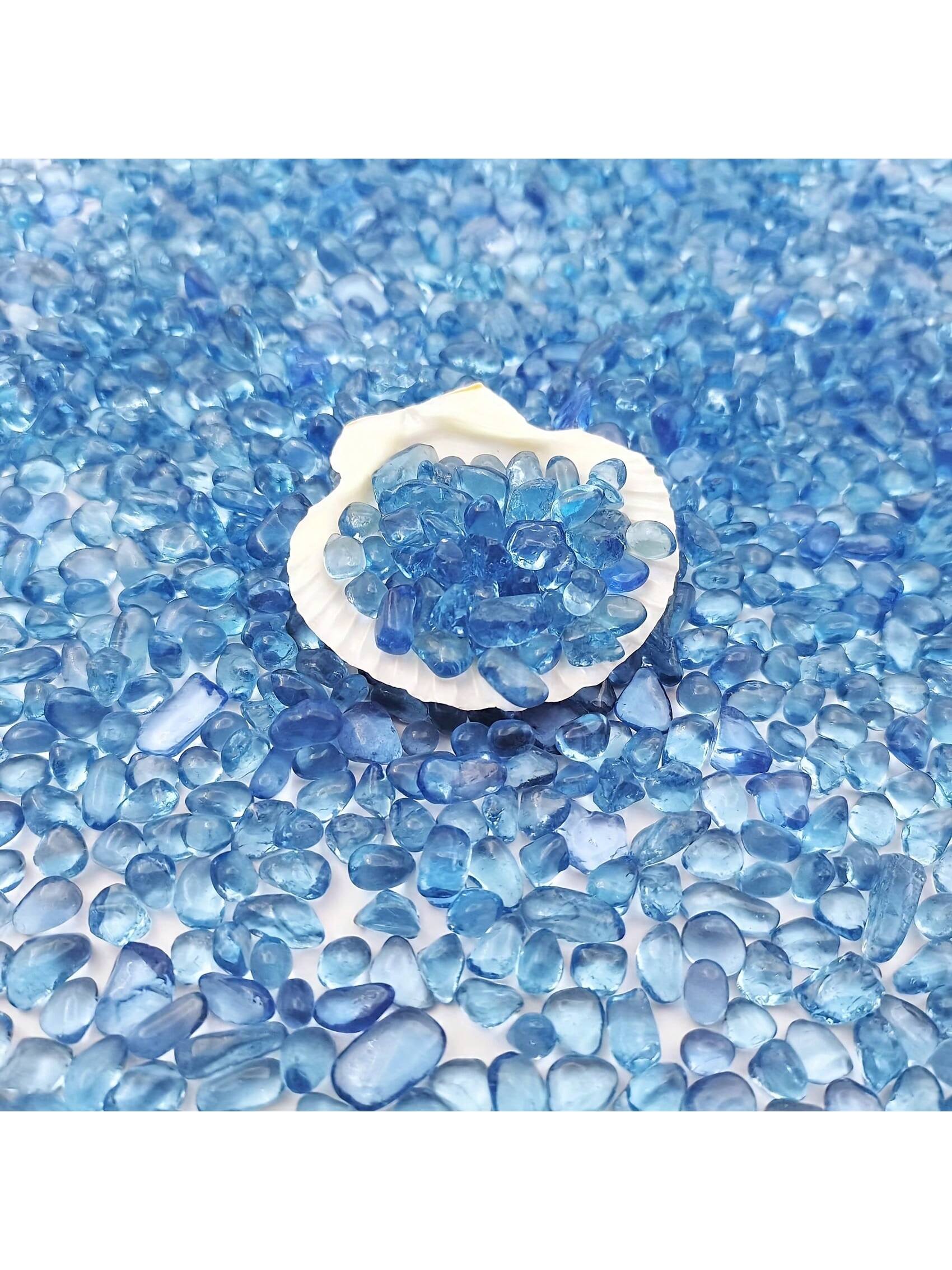 Marine Aquarium Gravel - Mavi Cam Çakıl 3-4mm Akvaryum Dekor