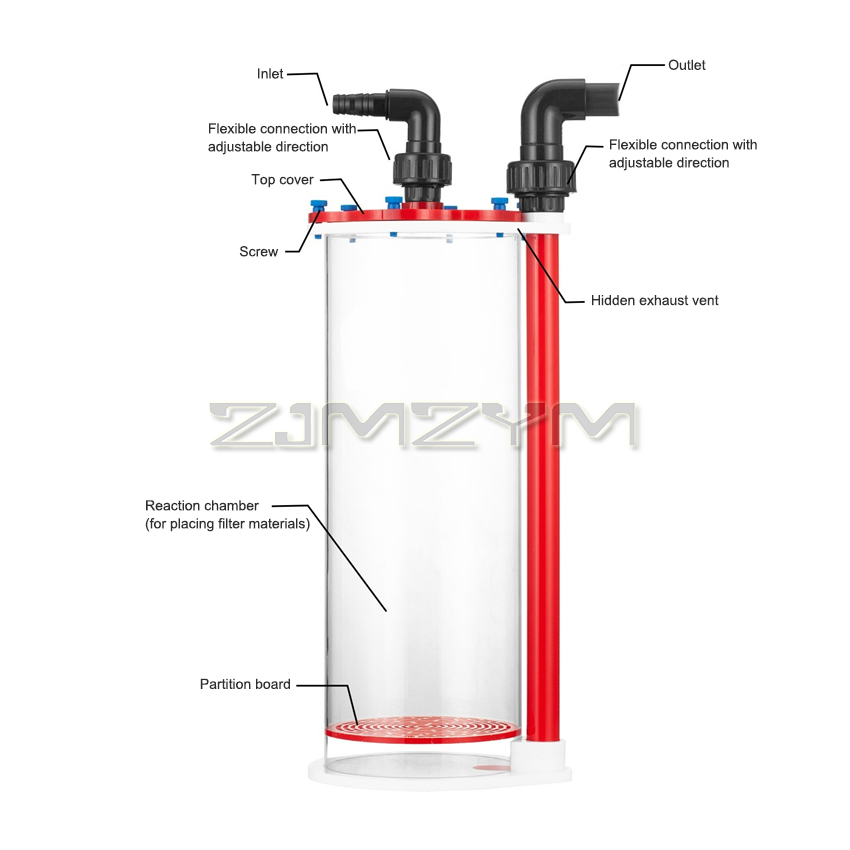 Marine Aquarium Reactors - ﻿ KMR-150/ ﻿ KMR-200 Bakteri Yetiştirme
