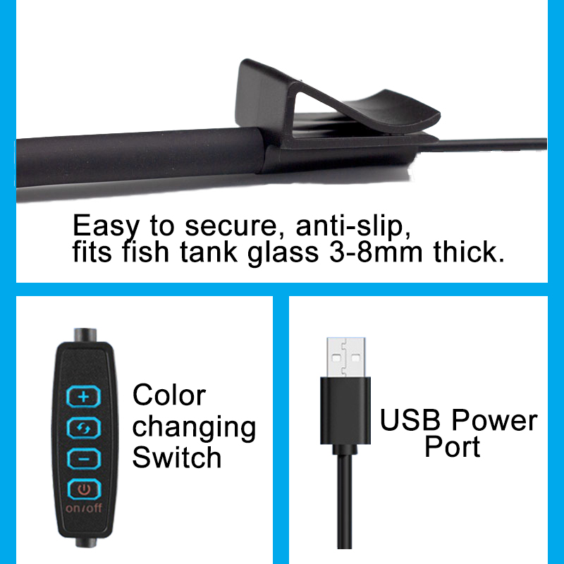 USB Akvaryum LED Lambası Balık - Aquarium Marine Light incelemesi ve fiyatı