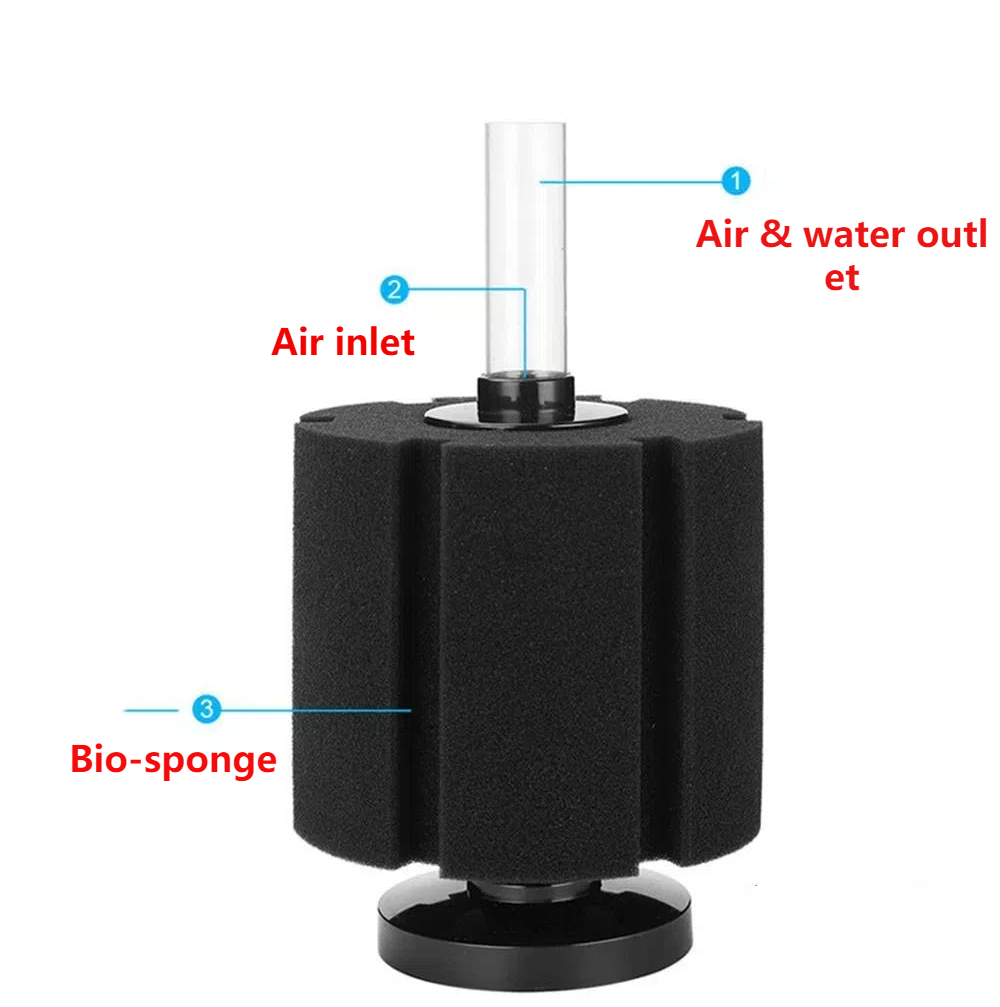 Akvaryum filtre süngeri balık  - Aquarium Marine Filter incelemesi ve fiyatı