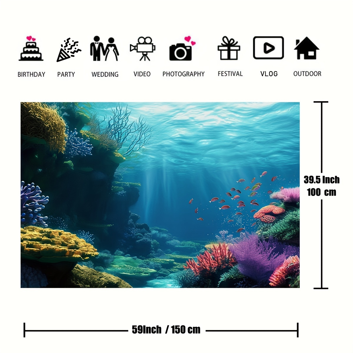 1 adet, su altı mercan resifli - Aquarium And Marine incelemesi ve fiyatı