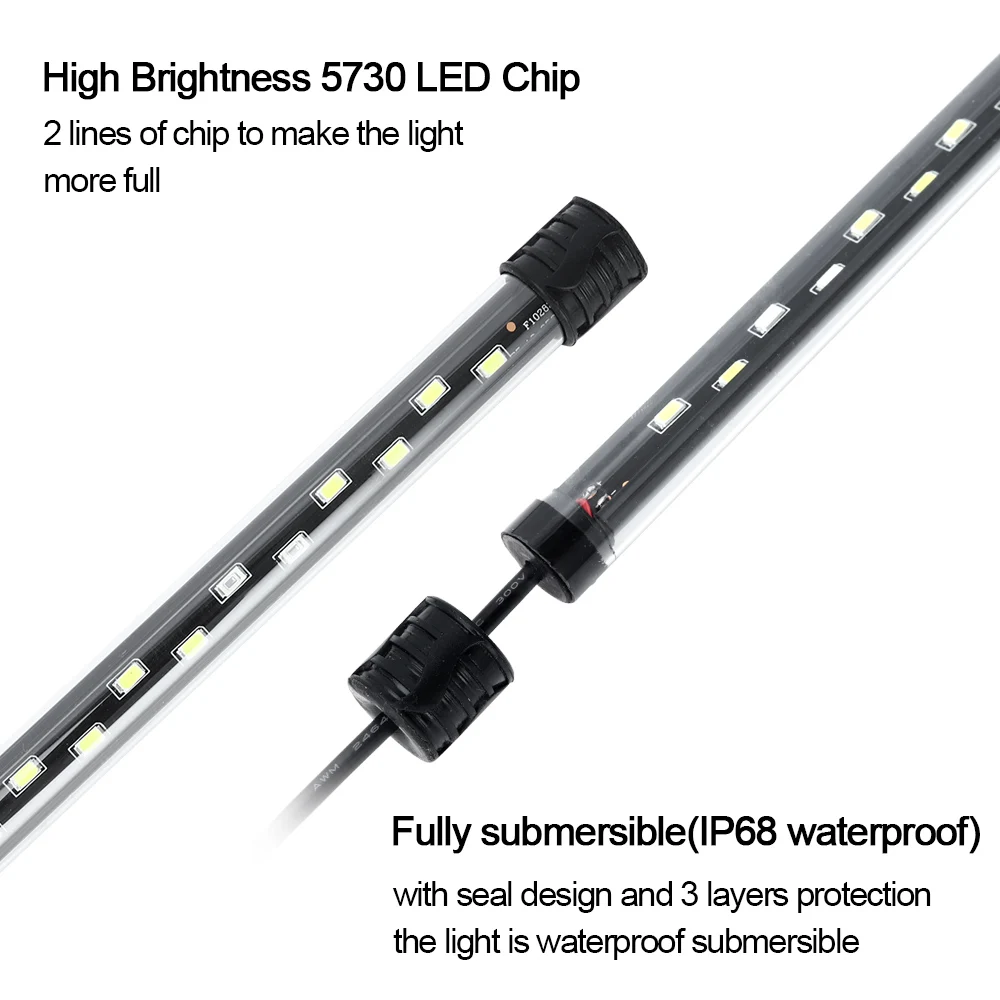 58 CM Akvaryum Işık LED Bitki  - Aquarium Marine Light incelemesi ve fiyatı