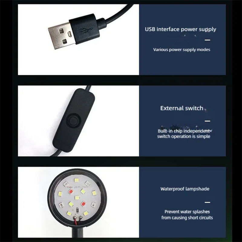 USB LED Balık Tankı Klipsli La - Aquarium Marine Light incelemesi ve fiyatı